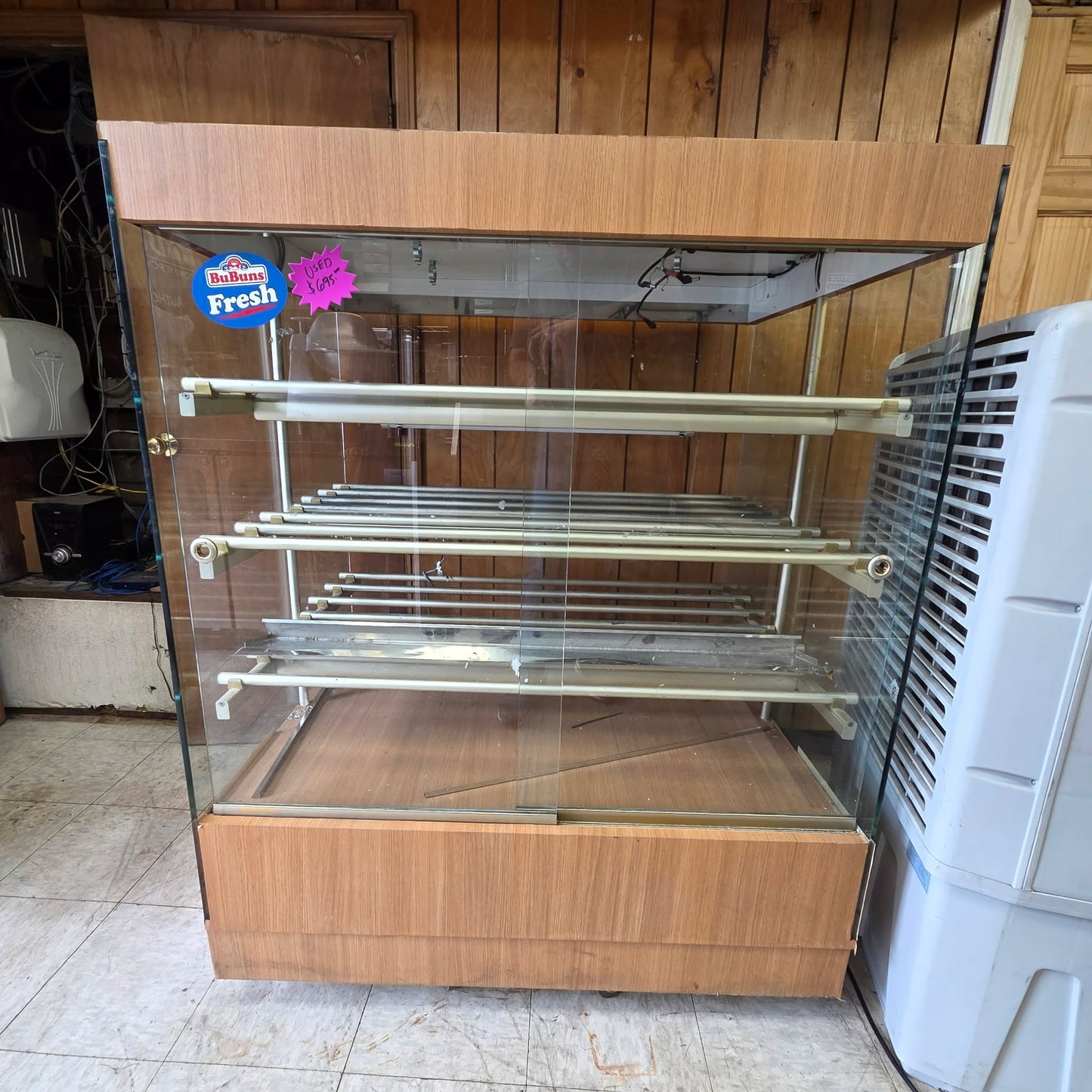 [USED] 36" Self Serve Dry Bakery Display Case