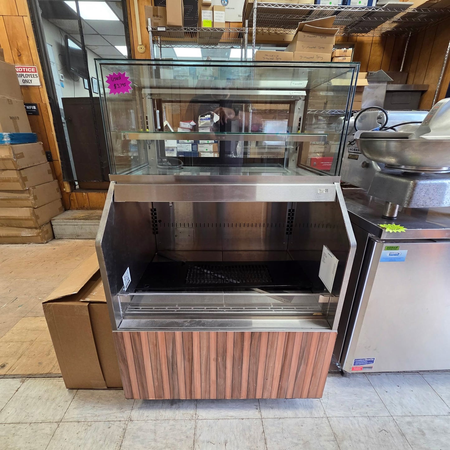[USED] Structural Concepts NR3658RRSSV 36" Dual Service Refrigerated Open Display Case