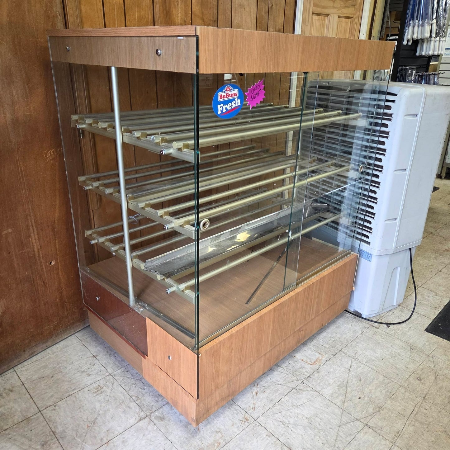 [USED] 36" Self Serve Dry Bakery Display Case