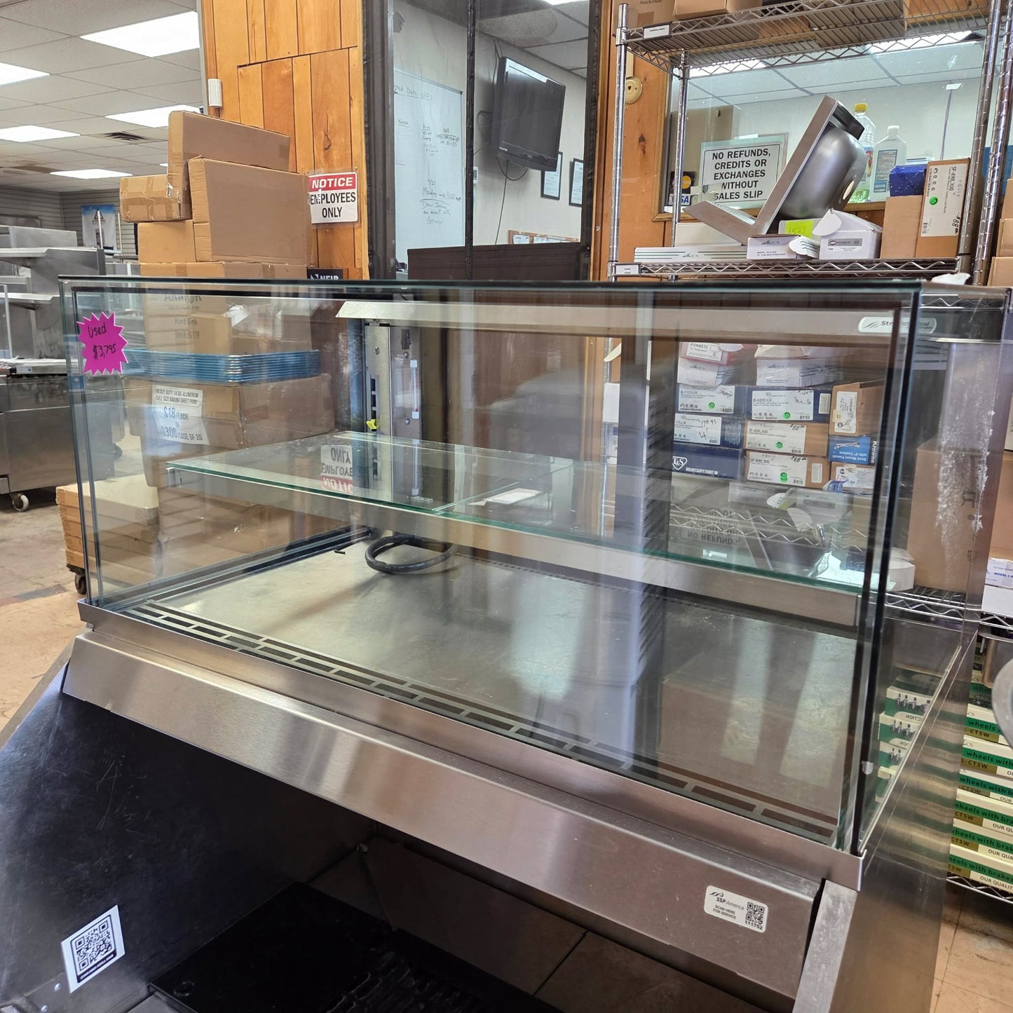 [USED] Structural Concepts NR3658RRSSV 36" Dual Service Refrigerated Open Display Case
