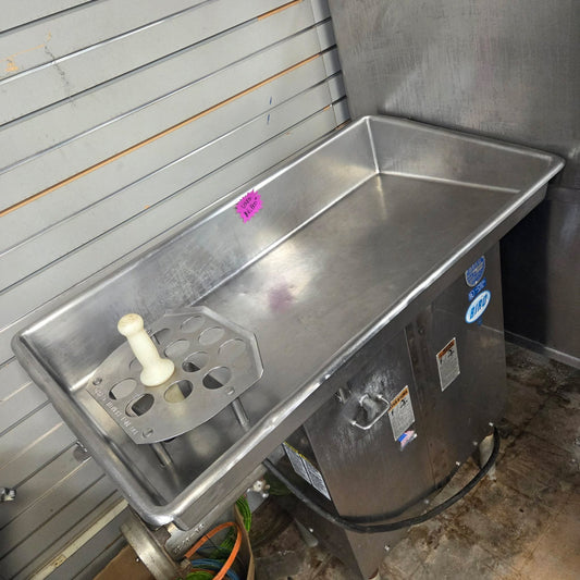 [USED] Biro 346-3  #32 Hub Electric 3HP Meat Grinder - 208V/3Ph