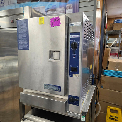 [USED] Cleveland 22CGT6 Double Natural Gas 6 Pan Convection Steamer