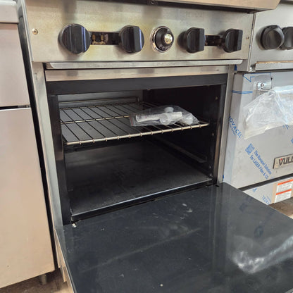 [USED] American Range AR-4 24" 4 Burner Natural Gas Range w/ Space Saver Oven