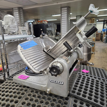 [USED] Hobart 1612E 12" Manual Meat & Cheese Deli Slicer