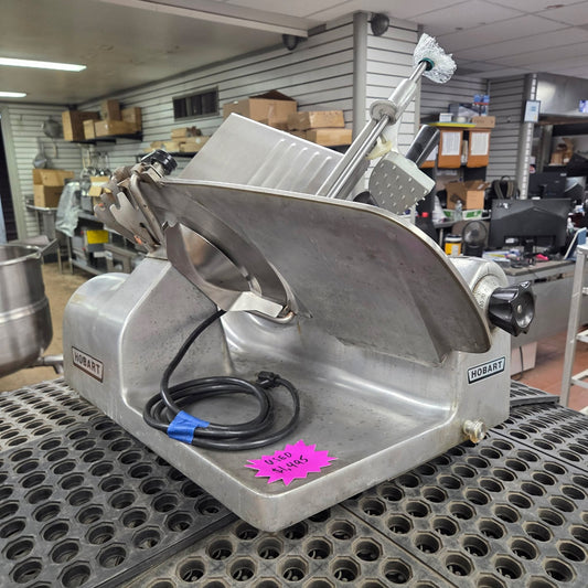 [USED] Hobart 1612E 12" Manual Meat & Cheese Deli Slicer