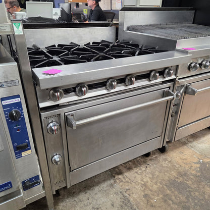 [USED] Jade JTRH-6-36 36" Heavy Duty 6 Burner Natural Gas Range