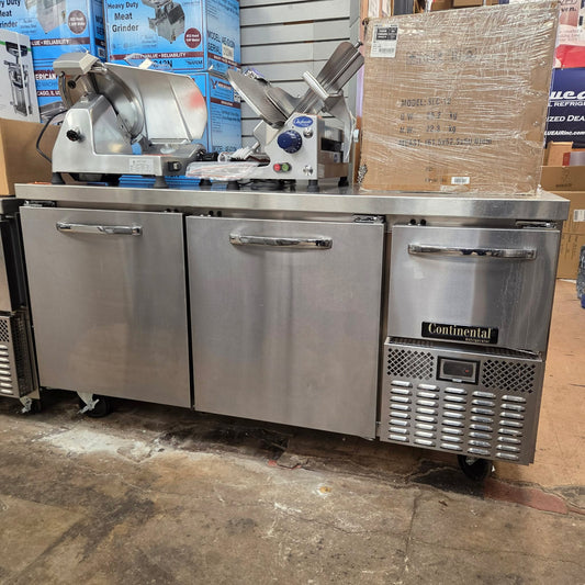 Continental DRA68NSS 68'' Worktop Refrigerator [OPEN-BOX]
