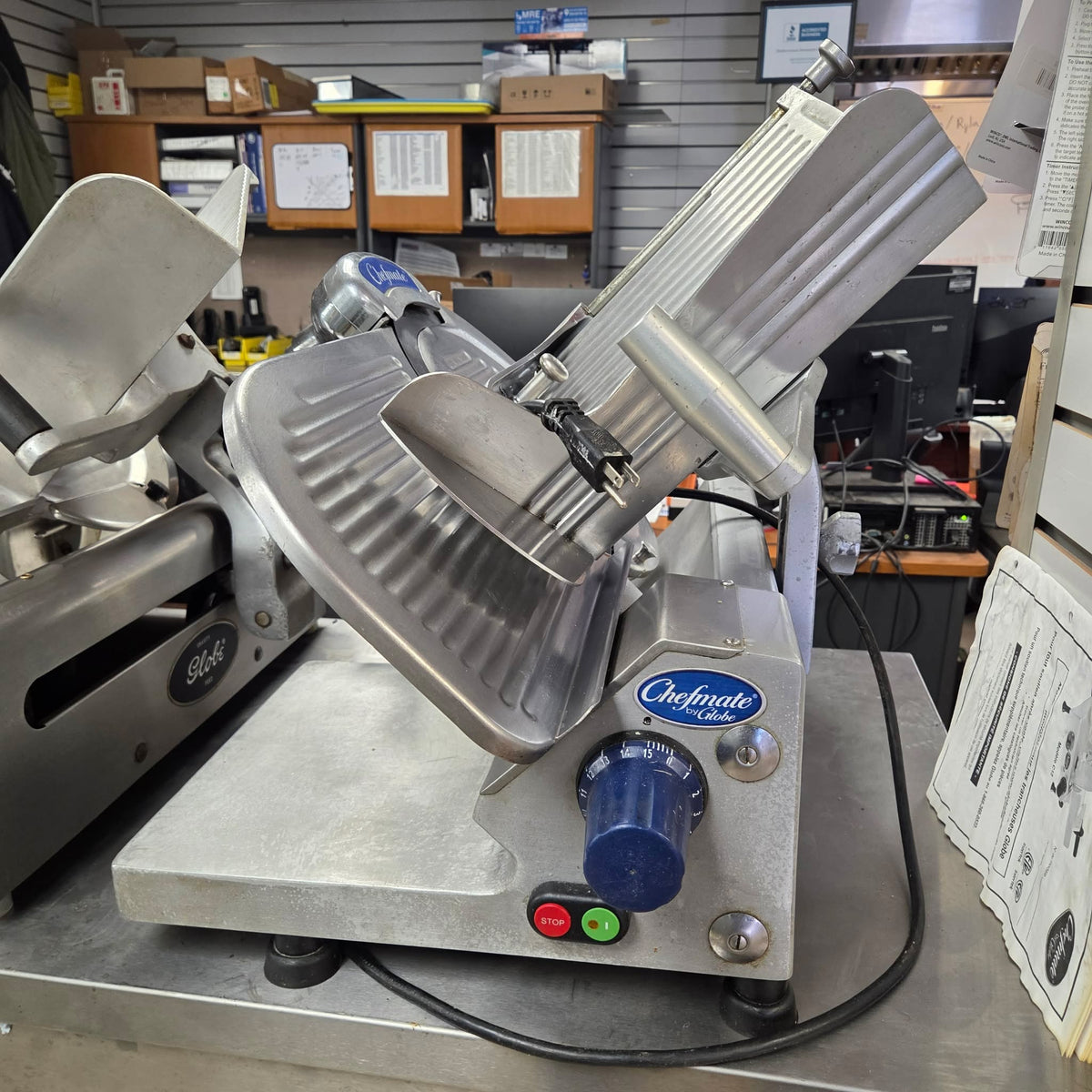 [USED] Globe GC512 Chefmate 12" Manual Meat & Cheese Deli Slicer