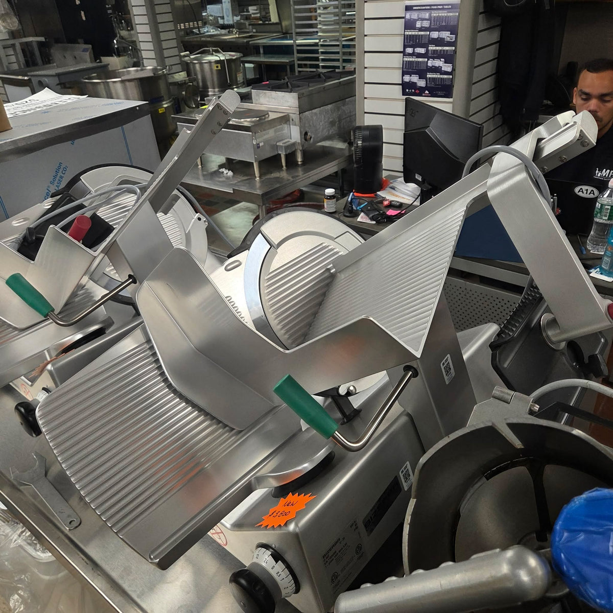 Bizerba GSP H 13" Manual Gravity Feed Meat & Cheese Slicer [OPEN-BOX]