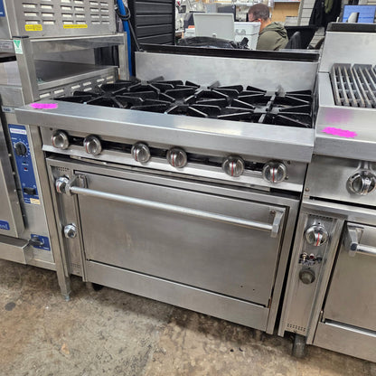 [USED] Jade JTRH-6-36 36" Heavy Duty 6 Burner Natural Gas Range