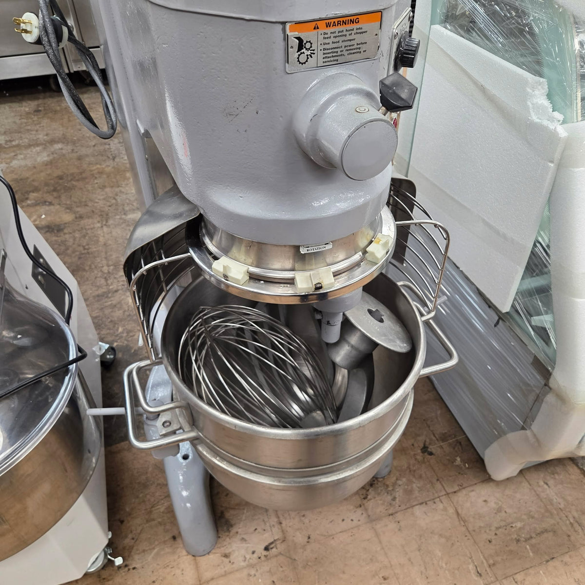 [USED] Hobart H-600 60 Qt. Planetary Dough Mixer - 208V/3Ph