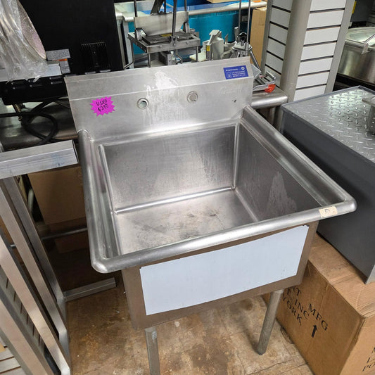 [USED] Single Compartment Prep Sink - 24" x 24" Bowl Size