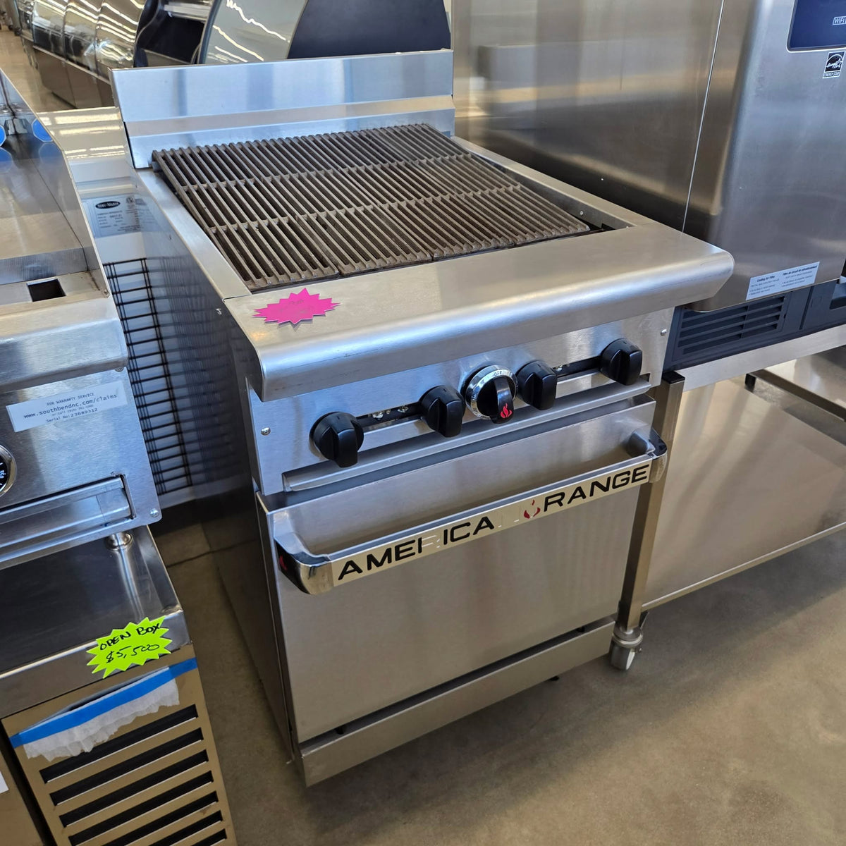 American Range AR-2RB 24" Natural Gas Radiant Charbroiler Range [OPEN-BOX]