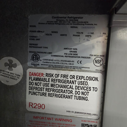 [USED] Continental RA43N-D 43″ Undercounter Refrigerator