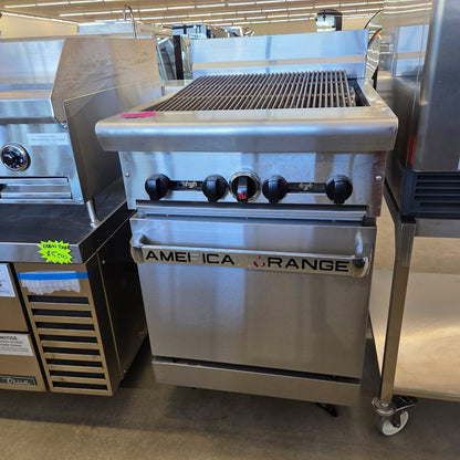 American Range AR-2RB 24" Natural Gas Radiant Charbroiler Range [OPEN-BOX]