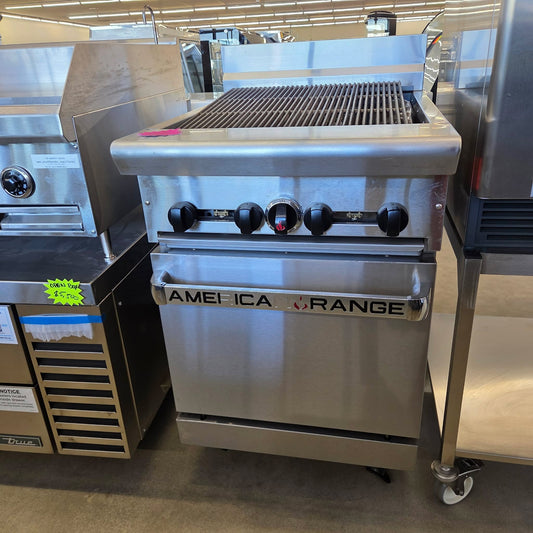 American Range AR-2RB 24" Natural Gas Radiant Charbroiler Range [OPEN-BOX]