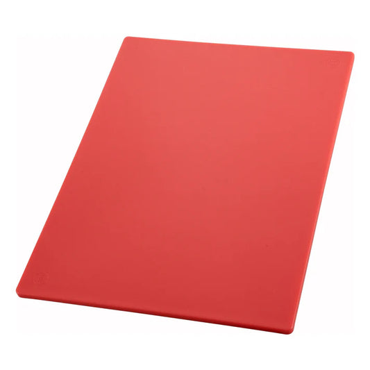 Winco CBRD-1520 - HACCP Color-Coded Cutting Board - 15 x 20, Red