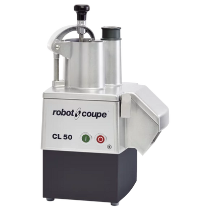 Robot Coupe CL50 Continuous Feed Food Processor with 2 Discs