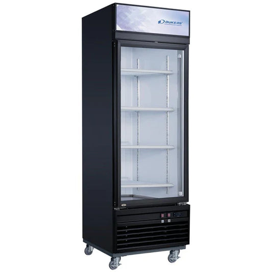Dukers DSM-15F Commercial Single Glass Swing Door Merchandiser Freezer