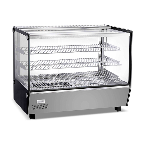 Helios HL-CW26 26" Countertop Heated Straight Glass Display Case