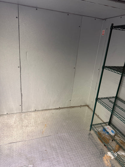 [USED] Imperial Brown Walk-In Combo Cooler/Freezer Box 15' x 7' - (40" x 7' Cooler/11' x 7' Freezer)
