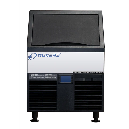 Dukers DIM150 Undercounter Ice Machine with 40 lb Storage Bin – 156 lb Daily Production