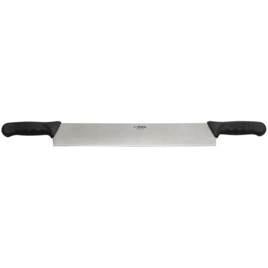 Winco KCP-15 15" Cheese Knife with Double Handles