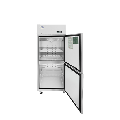Atosa MBF8007GR — Top Mount Two (2) Divided Door Reach-in Freezer