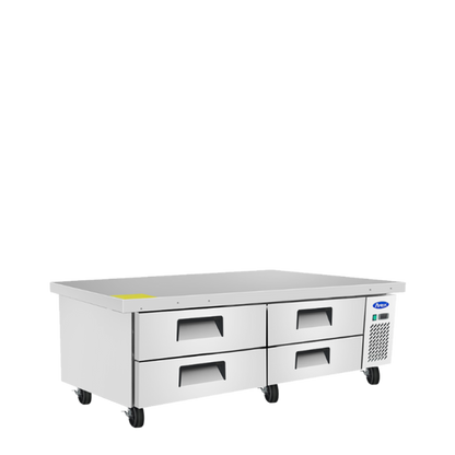 Atosa MGF8453GR 72″ Refrigerated Chef Base