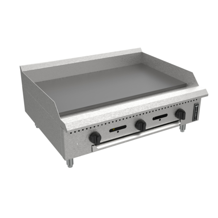 Venancio PGM36G-CT Prime Series 36" Manual Control Countertop Gas Griddle