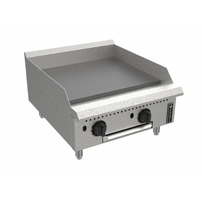 Venancio PGT24G-CT Prime Series 24" Thermostatic Control Countertop Gas Griddle