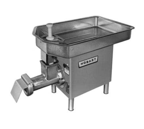 Hobart 4732-18-STD # 32 Meat Chopper with Feed Pan - 200V/3ph