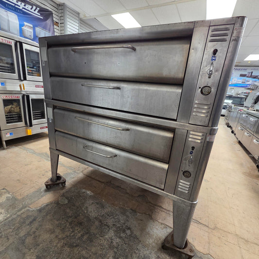 [USED] Blodgett 961 Natural Gas Double Deck Oven