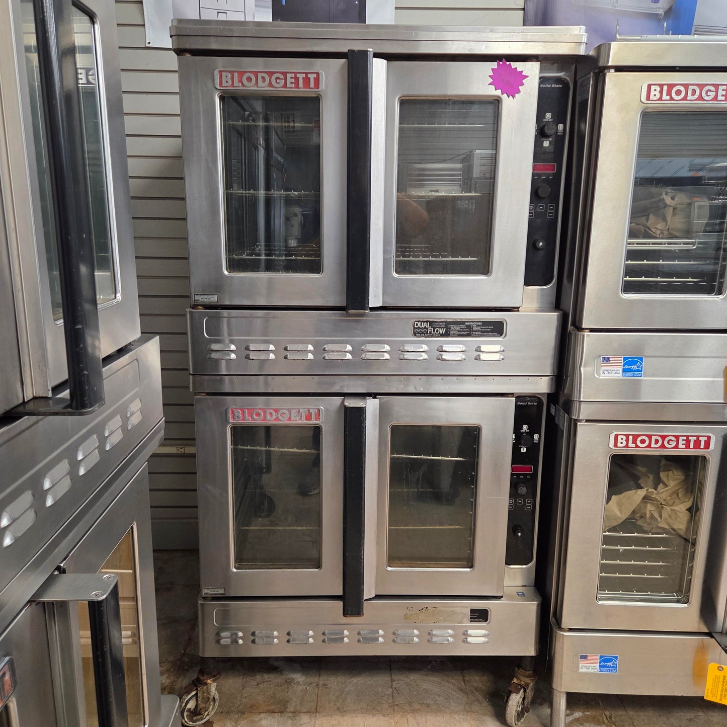 [USED] Blodgett DFG-200 DBL Natural Gas Bakery Depth Double Convection Ovens