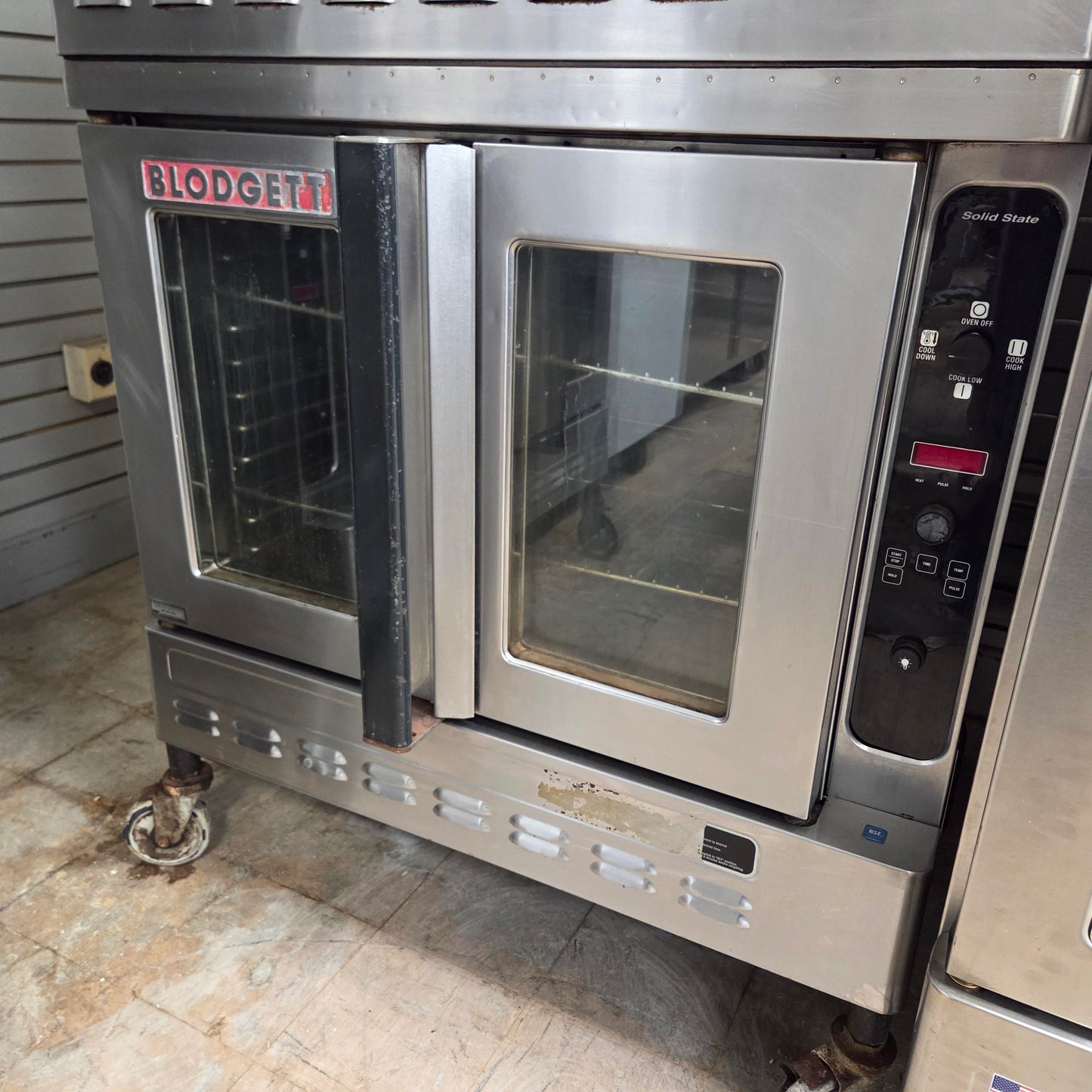 [USED] Blodgett DFG-200 DBL Natural Gas Bakery Depth Double Convection Ovens
