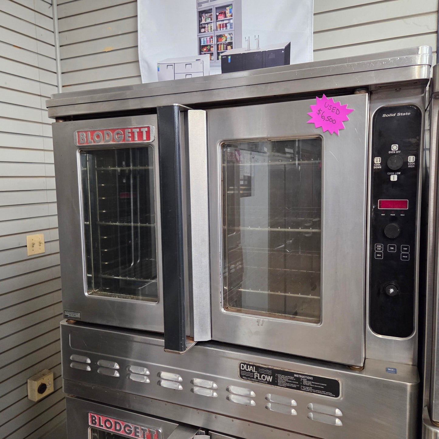 [USED] Blodgett DFG-200 DBL Natural Gas Bakery Depth Double Convection Ovens