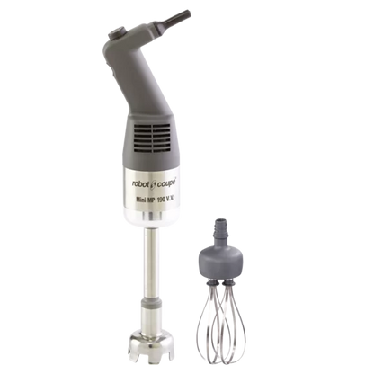 Robot Coupe MMP190VVCOMBI Mini 8" Variable Speed Immersion Blender with 7" Whisk