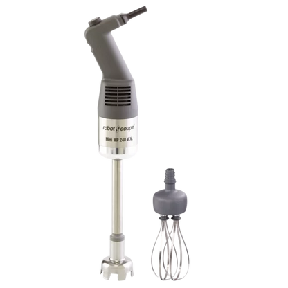 Robot Coupe MMP240VVCOMBI Mini 10" Variable Speed Immersion Blender with 7" Whisk