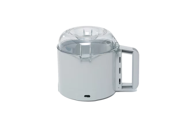 Robot Coupe R301 Combination Food Processor with 3.5 Qt. Gray Bowl, Continuous Feed & 2 Discs