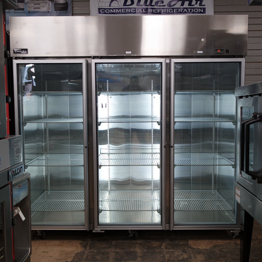 [USED] Master-Bilt MNR803SSG/0 Endura Series 82" W 3 Glass Door Reach-In Refrigerator