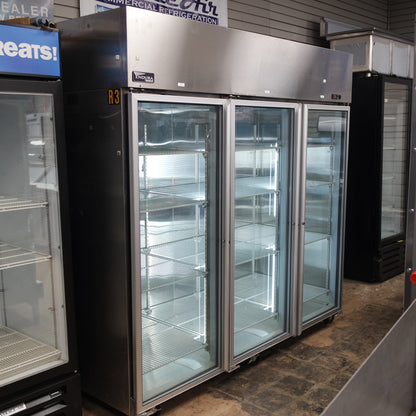 [USED] Master-Bilt MNR803SSG/0 Endura Series 82" W 3 Glass Door Reach-In Refrigerator