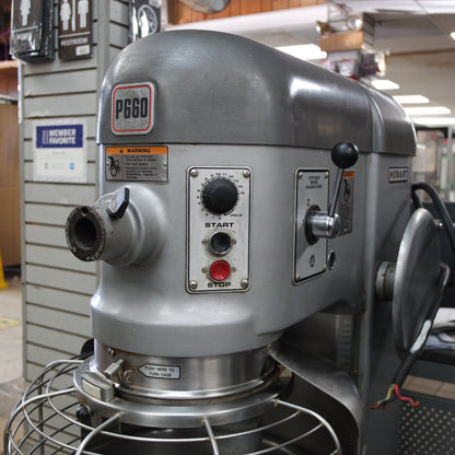 [USED] Hobart P660 60 Qt. 2-Speed Pizza Dough Mixer - 208-240V/3Ph