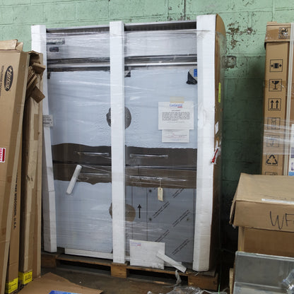 Continental 2RENSSHD 57" W Two-Section Split Solid Door Reach-In Refrigerator [OPEN-BOX]