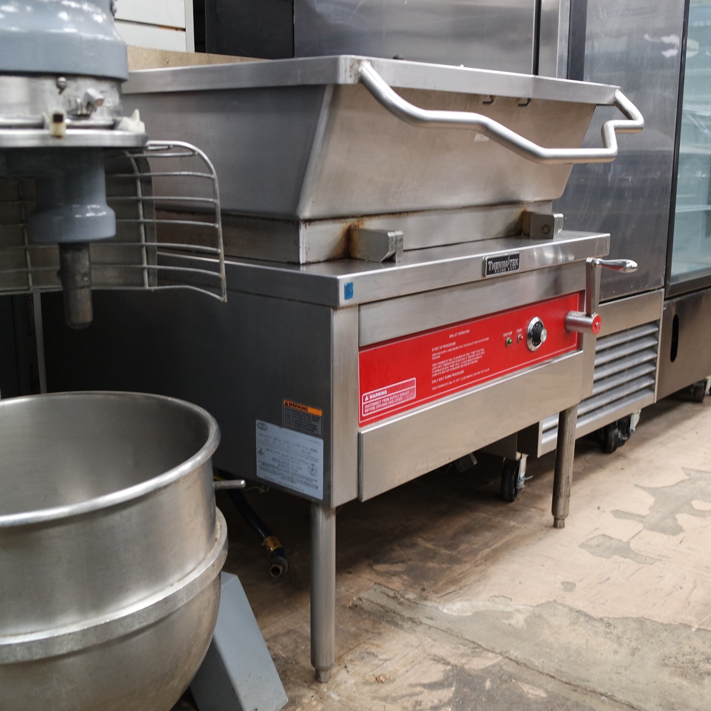 [USED] Therma-Tek GS-30 30 Gallon Natural Gas Tilting Skillet Braising Pan