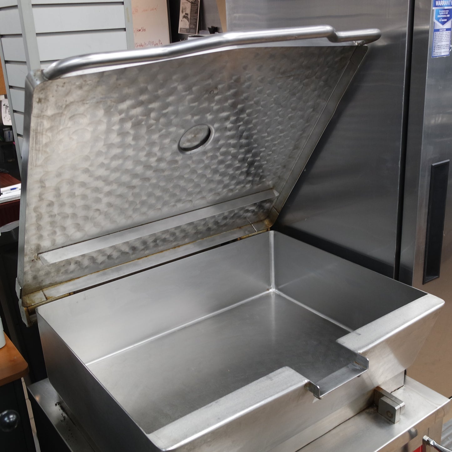 [USED] Therma-Tek GS-30 30 Gallon Natural Gas Tilting Skillet Braising Pan