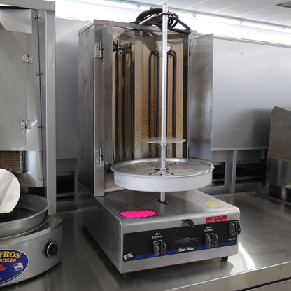 [USED] Star Max VBE30 45lb Electric Vertical Gyro/Meat Broiler - 208V/1Ph