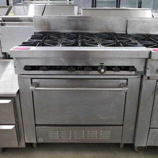 [USED] Garland Sunfire SX-6-26 36" Natural Gas 6 Burner Range