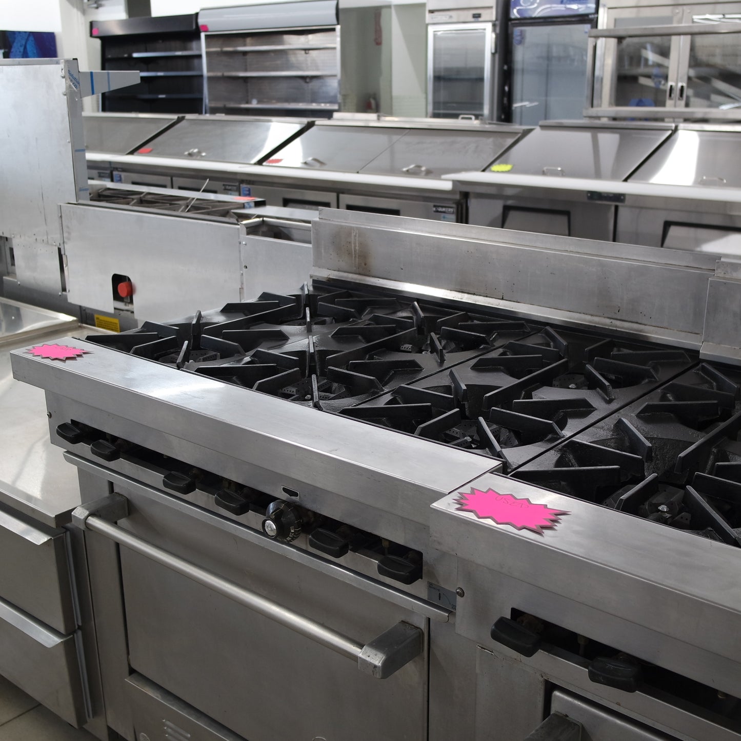 [USED] Garland Sunfire SX-6-26 36" Natural Gas 6 Burner Range