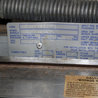 [USED] Garland Sunfire SX-6-26 36" Natural Gas 6 Burner Range