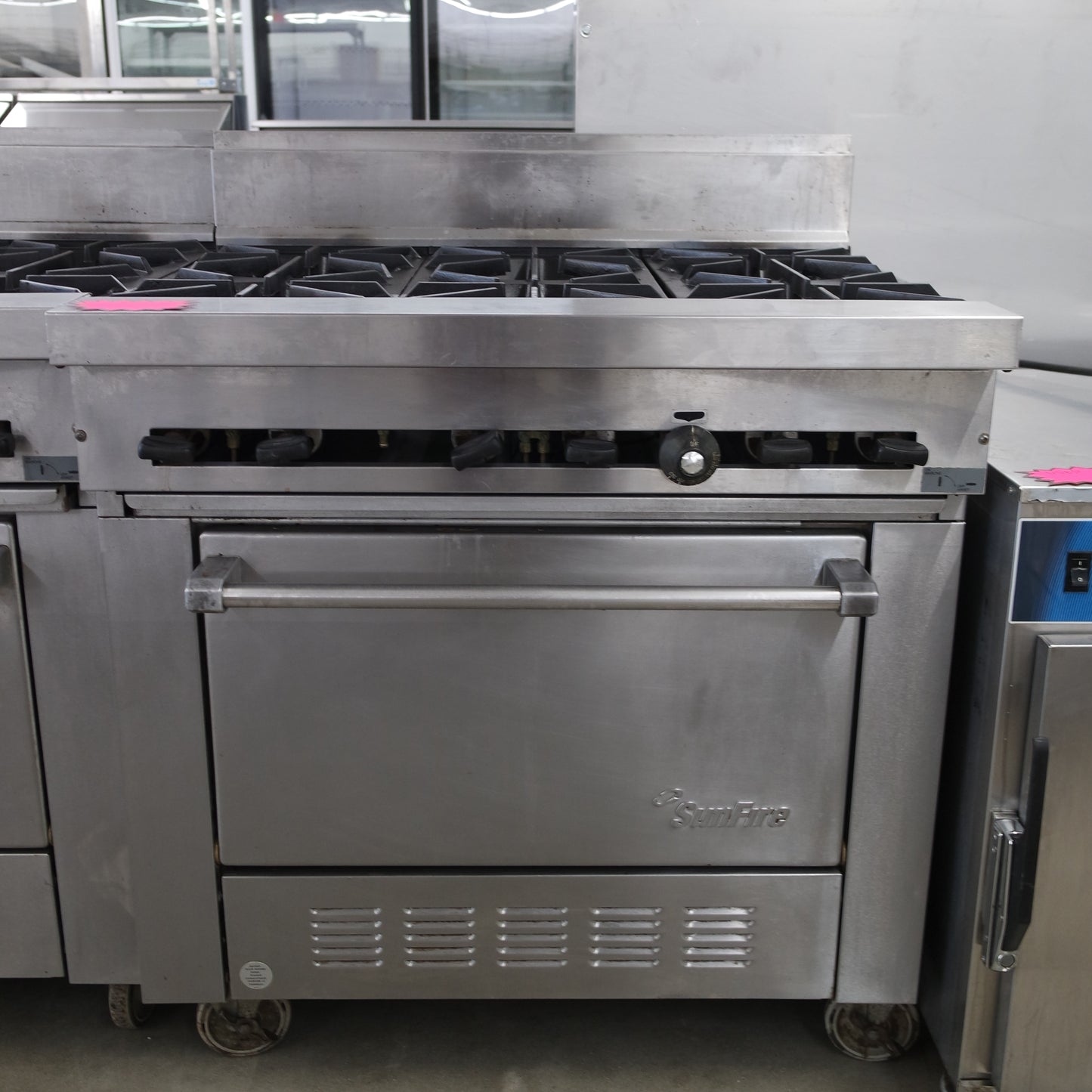 [USED] Garland Sunfire SX-6-26 36" Natural Gas 6 Burner Range